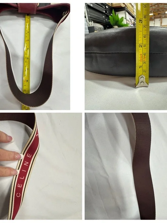 Celine Black/White/Red Vintage 2002 FIFA World Cup limited edition leather bag - Picture 10 of 10